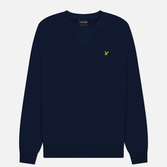 Мужская толстовка Lyle & Scott Crew Neck Regular Fit, цвет синий, размер S