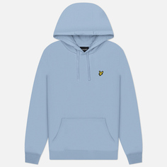Мужская толстовка Lyle & Scott Hoodie Regular Fit, цвет голубой