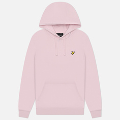 Мужская толстовка Lyle & Scott Hoodie Regular Fit, цвет розовый, размер XXL