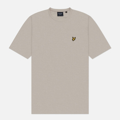 Мужская футболка Lyle & Scott Chunky Slub, цвет бежевый, размер L