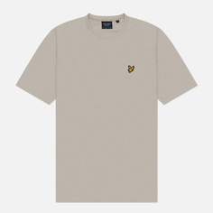 Мужская футболка Lyle & Scott Chunky Slub, цвет бежевый