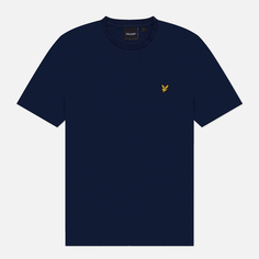 Мужская футболка Lyle & Scott Plain Regular Fit, цвет синий, размер M