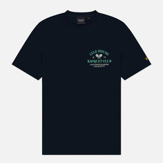 Мужская футболка Lyle & Scott Racquet Club Graphic, цвет синий, размер XL