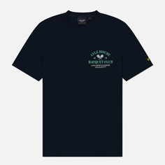 Мужская футболка Lyle & Scott Racquet Club Graphic, цвет синий