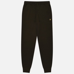 Мужские брюки Lyle & Scott Skinny Sweat, цвет оливковый, размер S