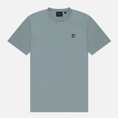 Мужская футболка Lyle & Scott Chunky Slub, цвет голубой, размер XXL