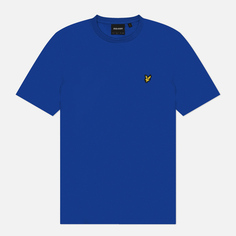 Мужская футболка Lyle & Scott Plain Regular Fit, цвет синий, размер M