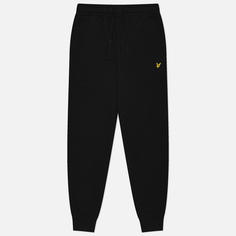 Мужские брюки Lyle & Scott Skinny Sweat, цвет чёрный, размер M