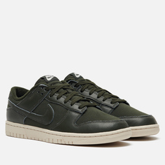 Кроссовки Nike Dunk Low Retro Premium, цвет оливковый, размер 38 EU