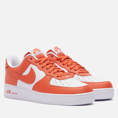 Мужские кроссовки Nike Air Force 1 07, цвет оранжевый