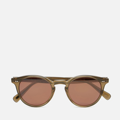 Солнцезащитные очки Oliver Peoples Romare Sun, цвет оливковый