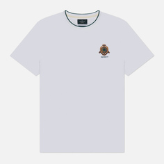 Мужская футболка Hackett Heritage Crest Logo, цвет белый, размер XL