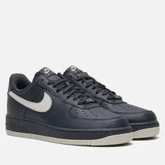 Кроссовки Nike Wmns Air Force 1 07, цвет чёрный, размер 42.5 EU