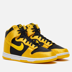 Кроссовки Nike Wmns Dunk High, цвет жёлтый