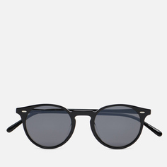 Солнцезащитные очки Oliver Peoples N.02 Sun, цвет чёрный, размер 46mm