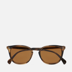 Солнцезащитные очки Oliver Peoples Finley Esq. Sun, цвет коричневый