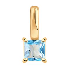 Подвеска SOKOLOV из золота с топазом