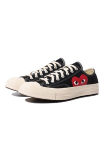 Текстильные кеды Comme des Garcons Play x Converse Comme des Garcons Play