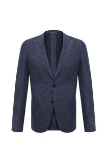 Пиджак из шерсти и льна Sartoria Latorre