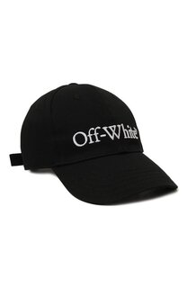 Хлопковая бейсболка Off-White