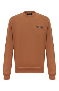 Хлопковый свитшот Zegna