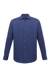 Хлопковая рубашка Zegna