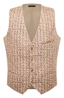 Льняной жилет Giorgio Armani