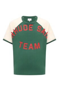 Хлопковая футболка Rhude