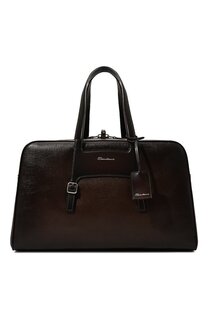 Кожаная дорожная сумка Santoni