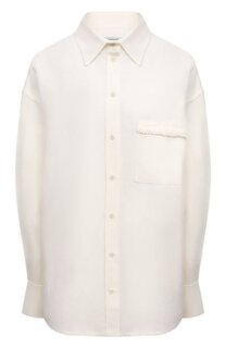 Рубашка из вискозы и льна Forte Dei Marmi Couture