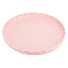 Тарелки тарелка NOUVELLE HOME Fresh Taste Light pink 21см обеденная фарфор
