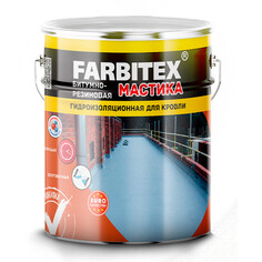 Мастики, олифы, влагоизоляторы мастика Farbitex битумно-резиновая 4кг, арт.4300003457