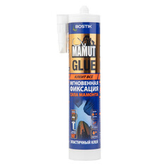 Клей монтажный клей монтажный BOSTIK MAMUT GLUE гибридный белый 432г, арт.638300