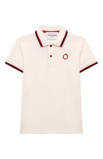Хлопковое поло Trussardi junior