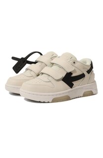 Кожаные кеды Off-White