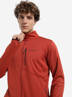 Джемпер флисовый мужской Columbia Park View Fleece Full Zip, Красный