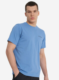 Футболка мужская Columbia MenS Sun Trek Short Sleeve Tee, Синий