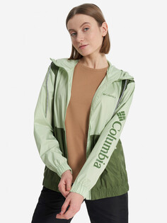 Ветровка женская Columbia Lily Basin Jacket, Зеленый