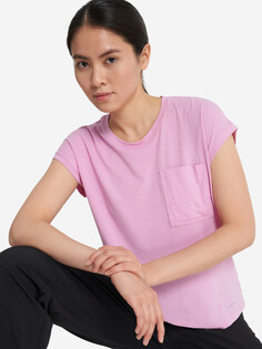 Футболка женская Columbia Boundless Trek Short Sleeve Tee, Розовый