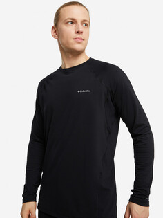 Термобелье верх мужское Columbia Midweight Stretch Long Sleeve Top, Черный