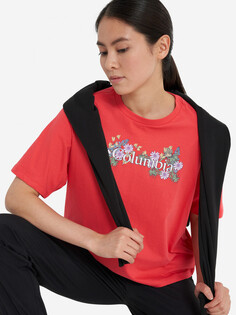 Футболка женская Columbia North Cascades Relaxed Tee, Оранжевый