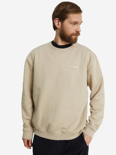 Джемпер флисовый мужской Columbia Marble Canyon Heavyweight Fleece Crew, Бежевый