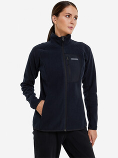 Джемпер флисовый женский Columbia W Outdoor Tracks Full Zip, Черный