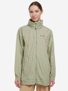 Дождевик женский Columbia Paradise Park Windbreaker, Зеленый