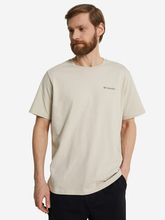 Футболка мужская Columbia Explorers Canyon Back Ss Tee, Бежевый