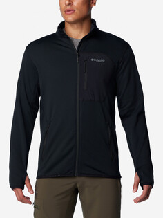 Худи мужская Columbia Triple Canyon Grid Fleece Full Zip, Черный