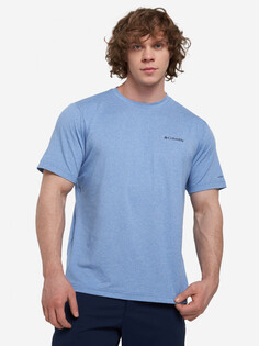 Футболка мужская Columbia Tech Trail Crew Neck Ii, Синий