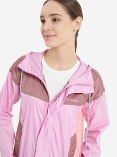 Ветровка женская Columbia Flash Challenger Windbreaker, Розовый