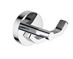 Крючок двойной Акватек Бетта AQ4602CR, хром