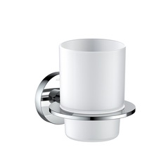 Стакан с держателем Акватек Оберон AQ4204CR, хром